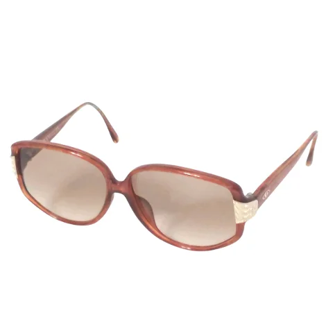 Red Plastic Dior Sunglasses