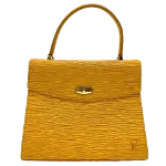 Yellow Leather Louis Vuitton Malesherbes