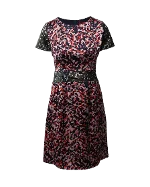 Multicolor Polyester Hugo Boss Dress