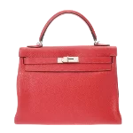 Red Leather Hermès Kelly