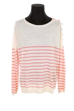 White Linen Des petits hauts Sweater