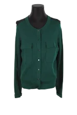 Green Polyester Gerard Darel Cardigan