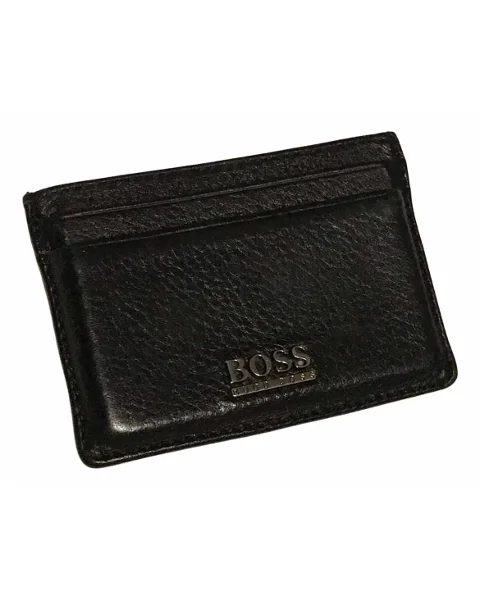 Black Leather Hugo Boss Wallet
