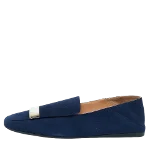 Blue Suede Sergio Rossi Flats