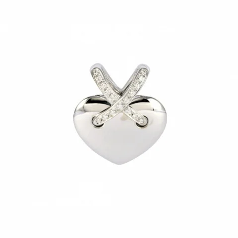 Silver White Gold Chaumet Charm