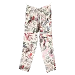 Multicolor Silk Valentino Pants