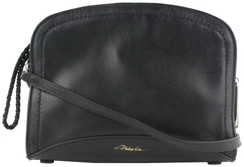 Black Leather Phillip Lim Crossbody Bag