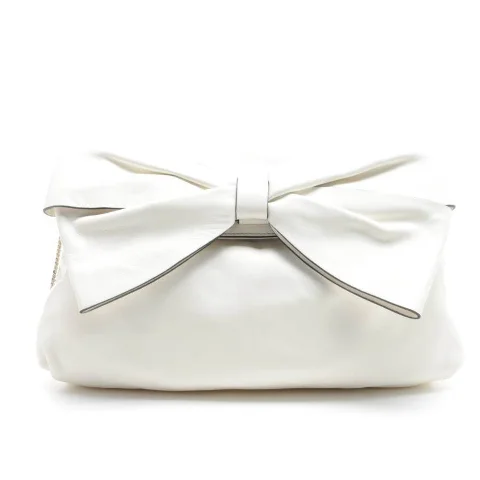 White Leather Valentino Shoulder Bag
