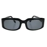 Black Plastic Cartier Sunglasses