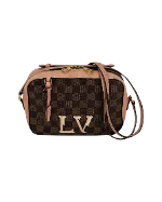 Pink Canvas Louis Vuitton Crossbody Bag