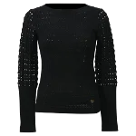 Black Fabric Louis Vuitton Sweater