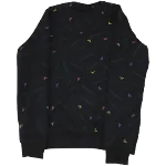 Black Cotton Armani Sweatshirt