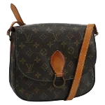 Brown Canvas Louis Vuitton Saint Cloud