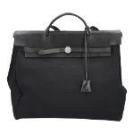 Black Leather Hermès Herbab