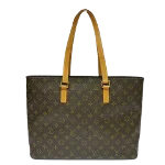 Brown Canvas Louis Vuitton Luco