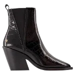 Black Leather Anine Bing Boots