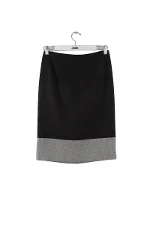 Black Wool Paule Ka Skirt