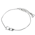 Silver Metal Dior Bracelet