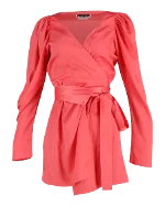 Pink Satin Rotate Birger Christensen Dress