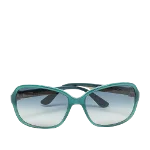 Green Acetate Salvatore Ferragamo Sunglasses