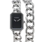 Black Stainless Steel Chanel Watch