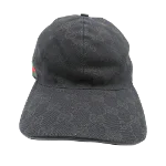 Black Fabric Gucci Hat