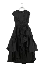 Black Polyester Jean Paul Gaultier Dress