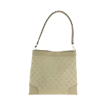 Beige Canvas Gucci Handbag