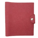 Pink Canvas Hermès Agenda Cover