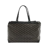 Black Canvas Goyard Tote