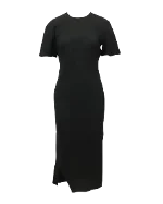 Black Acetate Jil Sander Dress