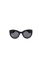 Black Glass Versace Sunglasses