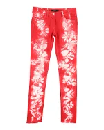 Red Cotton Isabel Marant Jeans