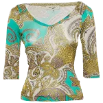 Multicolor Fabric Etro Top