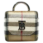 Multicolor Canvas Burberry Handbag