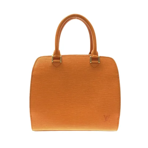 Orange Leather Louis Vuitton Pont Neuf