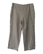 Beige Fabric Staud Pants