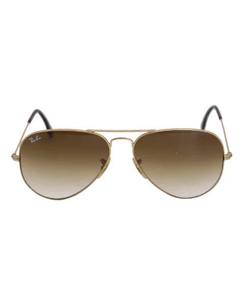 Gold Metal Ray-Ban Sunglasses