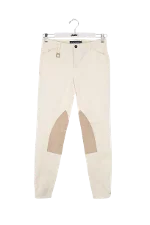 White Cotton Ralph Lauren Pants