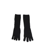 Black Wool Ralph Lauren Gloves