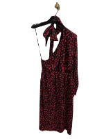 Black Silk Saint Laurent Dress