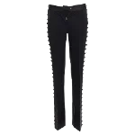 Black Fabric Chloé Pants