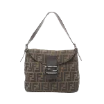 Brown Canvas Fendi Mamma Bag