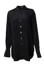 Black Silk JOSEPH Shirt