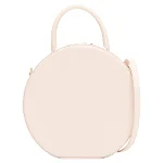 Pink Leather Mansur Gavriel Crossbody Bag