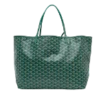 Green Fabric Goyard St Louis Tote