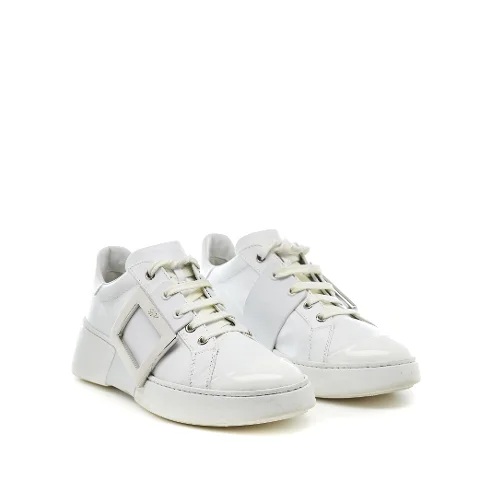 White Leather Gianvito Rossi Sneakers