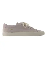 Beige Leather Common Projects Sneakers