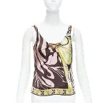 Multicolor Silk Emilio Pucci Top