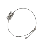 Silver Metal Yves Saint Laurent Bracelet